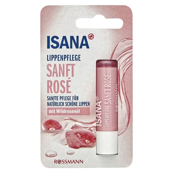  Son dưỡng môi Isana mùi hoa hồng 