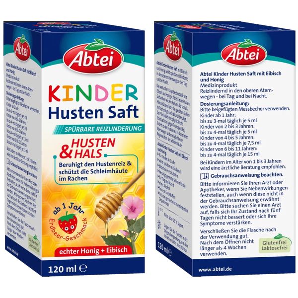  Siro ho trẻ em Abtei Kind.Husten 120ml 