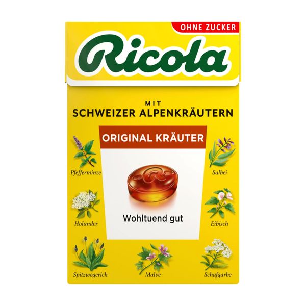  Kẹo thảo mộc Thụy Sĩ không đường Ricola 