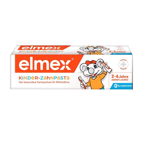  Kem đánh răng Elmex Kinder trẻ em, 2 đến 6 tuổi, 50ml 