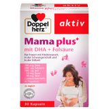  Mama Plus-Vitamin Tổng Hợp Cho Bà Bầu Doppelherz, 30 Viên 