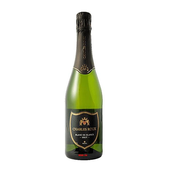  Vang nổ Charles Roux Blanc de Blancs 11,5% -chai 750ml- Pháp 