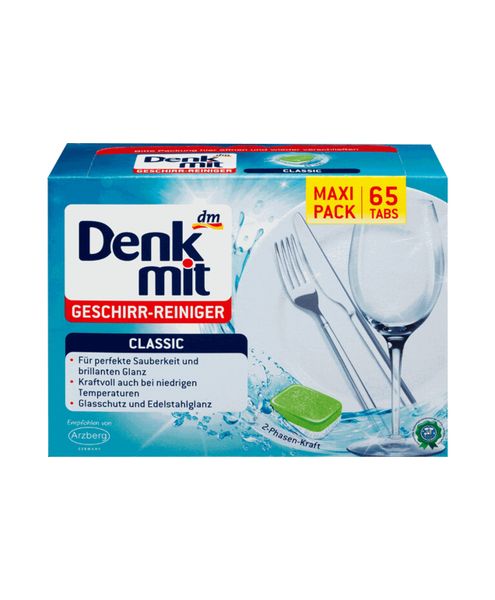  Viên rửa chén Denkmit Classic 65 viên 