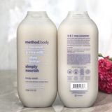  Sữa Tắm Hữu Cơ Tự Nhiên Method Body Simply Nourish Body Wash 532ml 