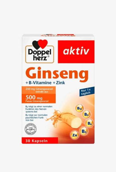  VIÊN UỐNG NHÂN SÂM DOPPEL HERZ AKTIV GINSENG 30 VIÊN 