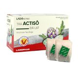  [LADOPHAR] Trà actiso túi lọc Ladophar hộp 100 túi, hữu cơ 