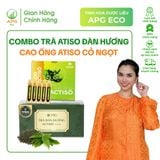  Combo Trà Atiso Đàn Hương và Cao Atiso Cỏ Ngọt, thức uống cho sức khoẻ 