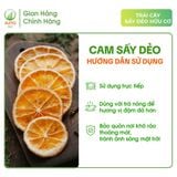  Cam sấy dẻo hữu cơ 
