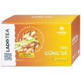  COMBO 2 Trà Gừng Sả Lado Tea Ladophar Hộp 20 Túi Lọc 