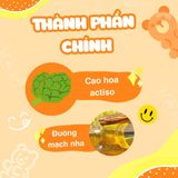  COMBO 5 TÚI KẸO DẺO ACTISÔ LADO KID HỖ TRỢ ĂN NGON MIỆNG, TÚI 40G 