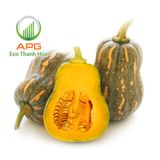  [HCM] Quả bí đỏ hữu cơ - APG ECO - Củ quả tươi tốt (1Kg - 2kg) 