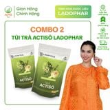  Combo 2 Túi Trà Atisô Ladophar (1 túi 100 túi lọc) 