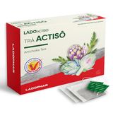  [LADOPHAR] Trà actiso túi lọc Ladophar hộp 100 túi, hữu cơ 