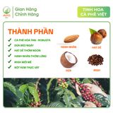  2 Hộp Cà Phê Cappuccino ADORÉ 1890 Nutty Nutrition, Cafe Hòa Tan 4 Vị Thơm Ngon Cao Cấp Hộp 320gr (20gr x 16 gói), 4gói mỗi vị 