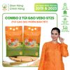  Combo 2 Túi Gạo 2Kg Vebo ST25 APG ECO Hữu cơ, Dẻo, Thơm lá dứa - Phiên bản Tết Ất Tỵ 2025 