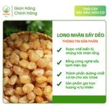  Long nhãn sấy dẻo hữu cơ APG ECO Túi Zip 100Gr| Trái Cây Sấy Dẻo 