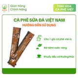  Cà Phê Sữa Đá Việt Nam ADORÉ 1890 Cafe Hòa Tan Vị Truyền Thống Đậm Đà Hộp 400g (20gr x 20 gói) 