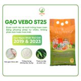  Combo 2 Túi Gạo 2Kg Vebo ST25 APG ECO Hữu cơ, Dẻo, Thơm lá dứa - Phiên bản Tết Ất Tỵ 2025 