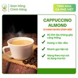  Cà Phê Hòa Tan ADORÉ 1890 Cappuccino Almond Cafe 3in1 Vị Hạnh Nhân Sánh Mịn Thơm Ngon Độc Đáo Hộp 200g (10 gói x 20g) 