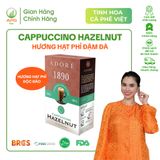  Combo 2 Hộp Cà Phê Hoà Tan - Cappuccino Nutty Nutrition (Mix 4 vị) và Cappuccino Hazelnut (Vị Hạt Dẻ) ADORÉ 1890 
