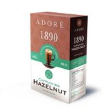  Combo 2 Hộp Cà Phê Hòa Tan ADORÉ 1890 Cappuccino Hazelnut Hương Hạt Dẻ Vị Đậm Đà Thơm Ngon Hộp 200g (10 gói x 20g) 
