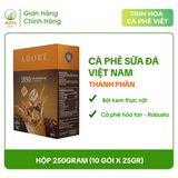  Cà Phê Sữa Đá Việt Nam ADORÉ 1890 Cafe Hòa Tan Vị Truyền Thống Đậm Đà Hộp 400g (20gr x 20 gói) 