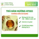  [Mua 1 tặng 1] Trà Atiso Đàn Hương Chiết xuất từ lá Đàn Hương và Atiso, Hộp 25 Túi lọc x 2G 