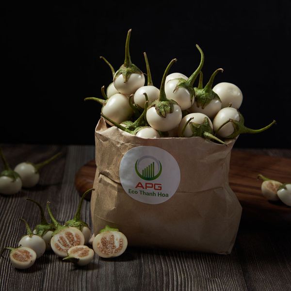 [HCM] Cà Pháo hữu cơ - APG ECO - Củ quả tươi tốt (Bịch 500g)