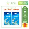  Combo 10kg (2 túi) Gạo An Gia Jasmine Đặc sản Châu Phú, dẻo vừa 