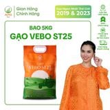  Gạo Vebo ST25 - Thượng hạng, hữu cơ, 1 túi 5kg 