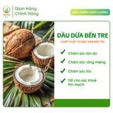  2 Chai Dầu Dừa Nấu Thủ Công APG ECO Chiết Xuất Từ Đặc Sản Bến Tre, Quy cách Chai 250ML 