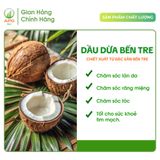  Dầu Dừa Nấu Thủ Công APG ECO Chiết Xuất Từ Đặc Sản Bến Tre Chai 250ML 