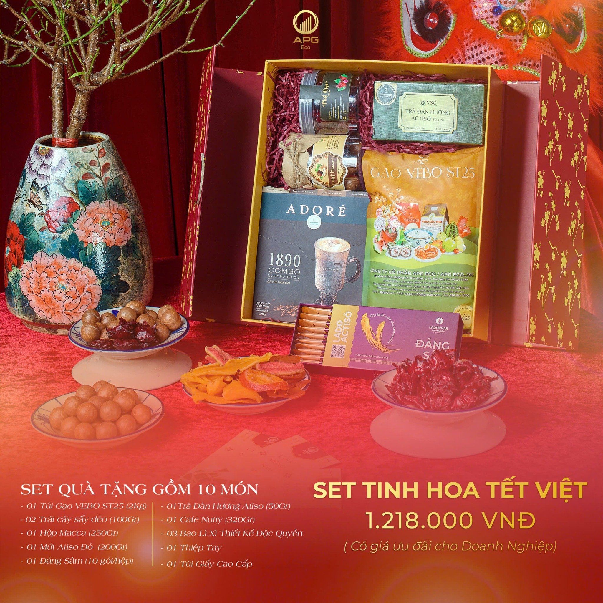  Set Quà Premium - TINH HOA TẾT VIỆT 