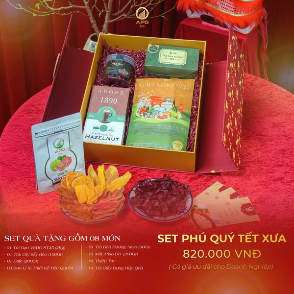 Set Quà Premium - PHÚ QUÝ TẾT XƯA