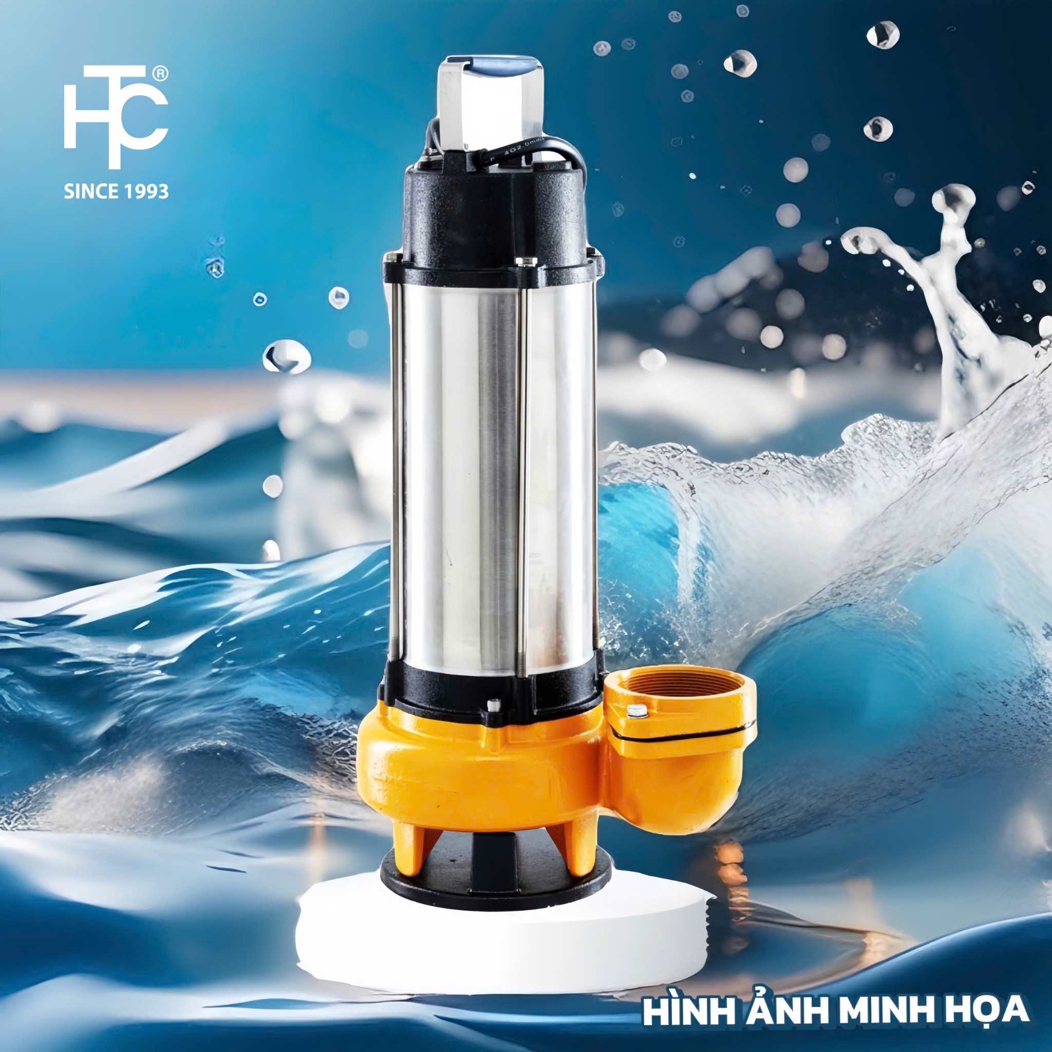 BƠM CHÌM NƯỚC THẢI BENRI 2.0HP - 220V