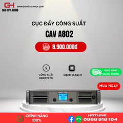 Cục đẩy công suất 2 kênh CAVS A802