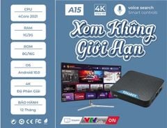 VINABOX A15B RAM 2G ROM 16G PHIÊN BẢN 2021 SỬ DỤNG GIAO DIỆN ATV HỆ ĐIỀU HÀNH ANDROID 10