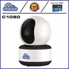 VITACAM C1080 - 2.0MPX FULL 1080P - LENS 2.8MM GÓC QUAN SÁT SIÊU RỘNG