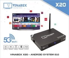 ĐẦU ANDROID VINABOX X20 – 4G/32G – ANDROID 10.0