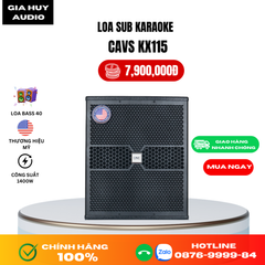 Loa Sub karaoke CAVS KX115 Passive