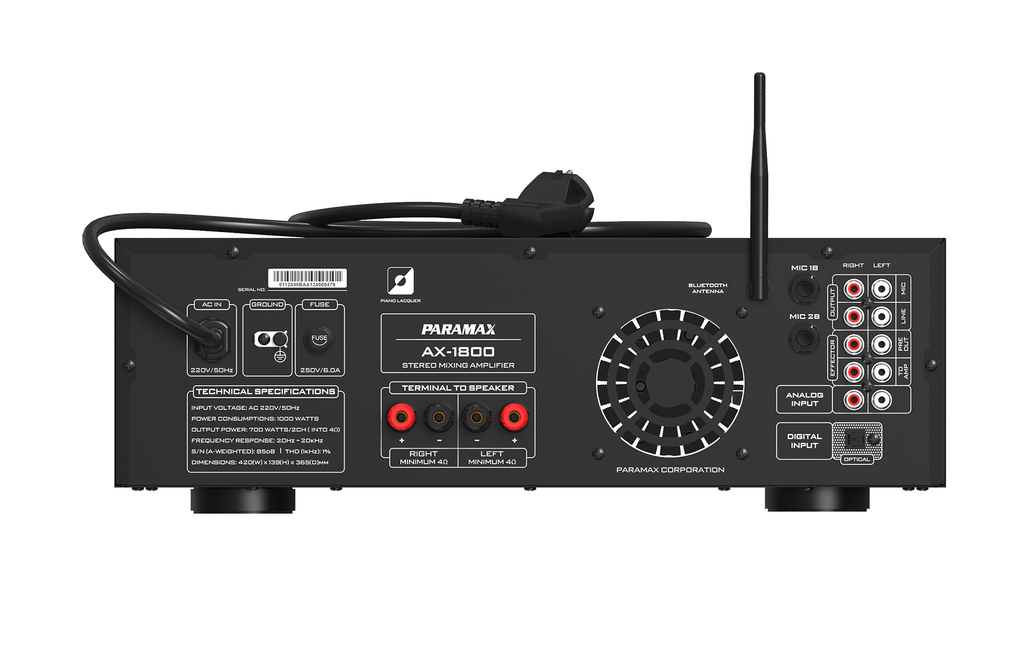 Ampli Paramax AX 1800