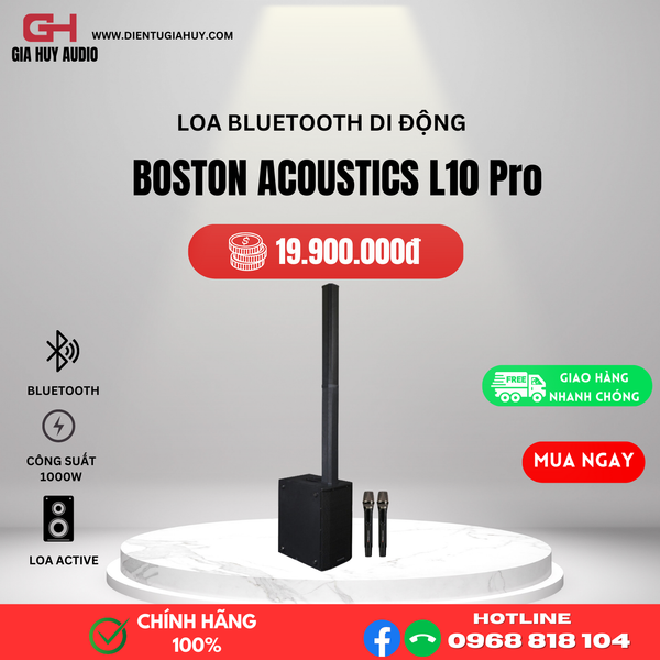 Loa Bluetooth Boston Acoustics L10 Pro