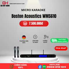 Micro không dây Boston Acoustics WMS610