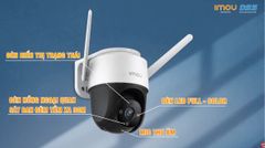 CAMERA WIFI IMOU NGOÀI TRỜI QUAY QUÉT 360 ĐỘ CRUISER S22FP, ĐỘ PHÂN GIẢI 1080P