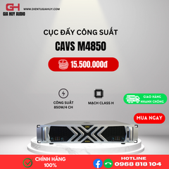 Cục đẩy công suất 4 kênh CAVS M4850