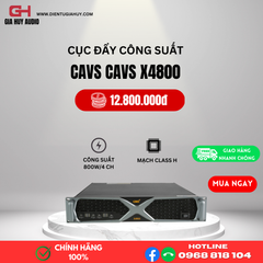 Cục đẩy công suất 4 kênh CAVS X4800