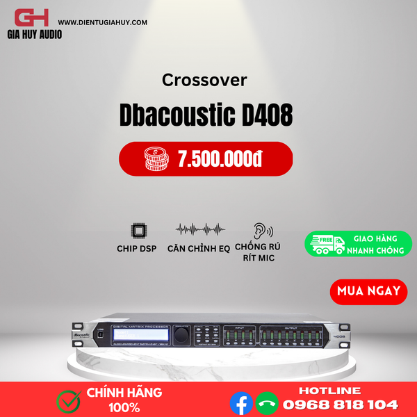 Crossover Dbacoustic D408