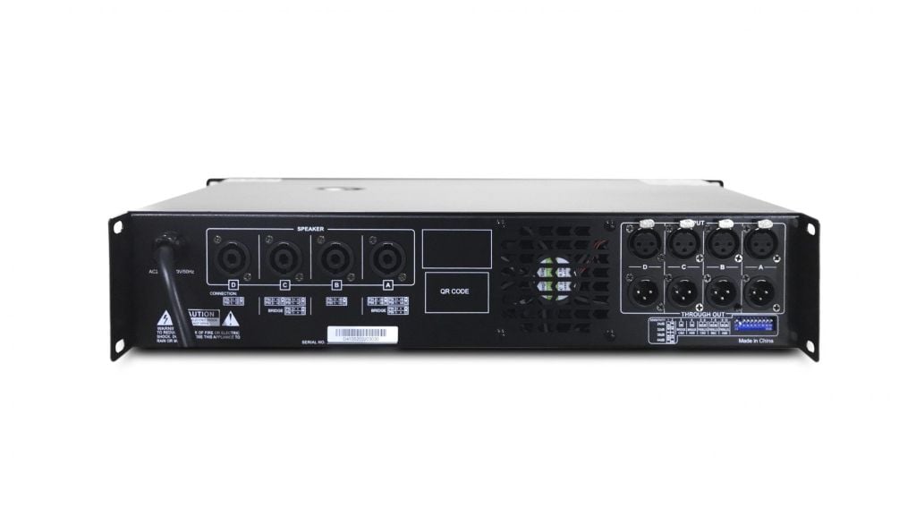 Cục đẩy công suất 4 kênh DBacoustic D4100