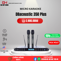 Micro không dây DBacoustic 350 Plus