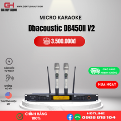 Micro  không dây DBacoustic 450II V2